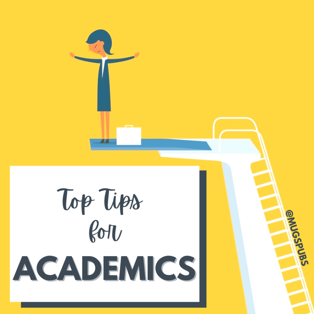 Top Tips for academia to publishing